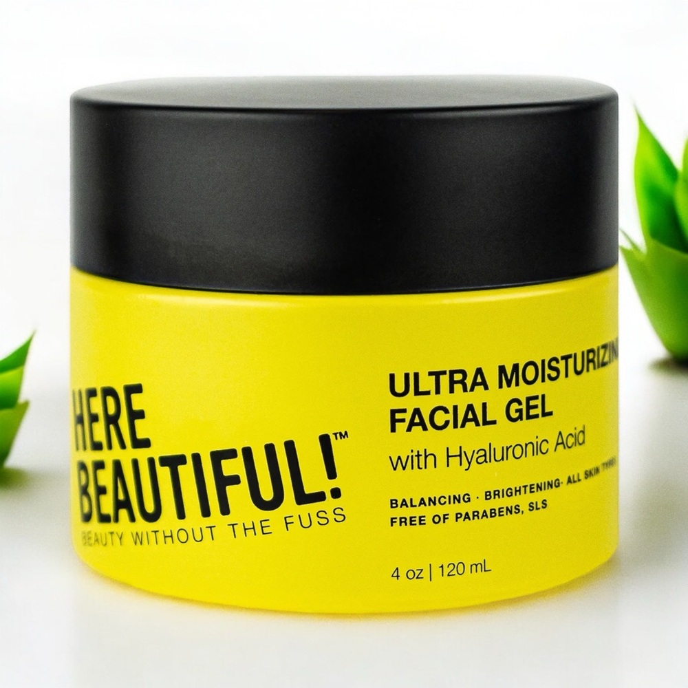 Here Beautiful Ultra Moisturizing Facial Gel With Hyaluronic Acid